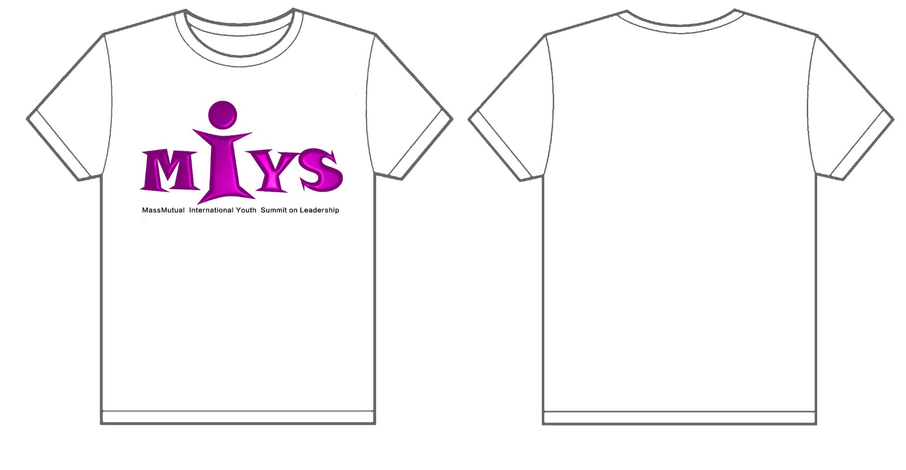 过来人教育机构文化衫已制作完毕