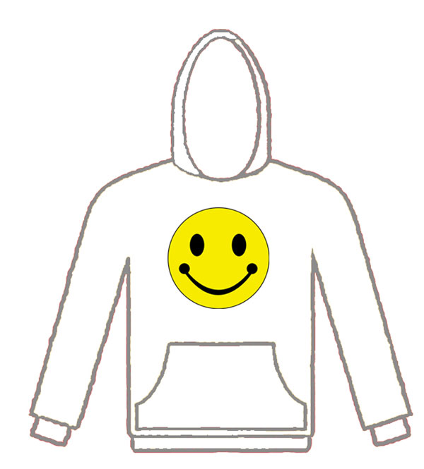 笑脸帽衫已经做好了
