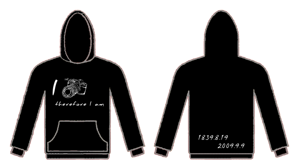 中国人民大学08摄影班的帽衫已经做好了