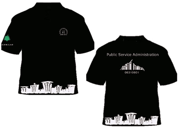 北京理工大学08工管08310801班的t-shirt已经做好了