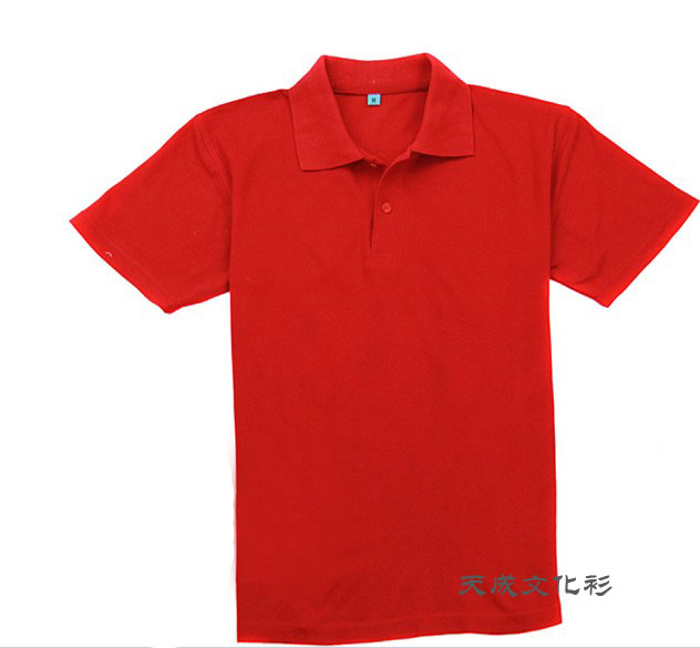 240克红色短袖t恤