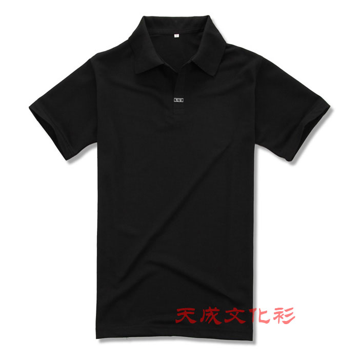 韩版短袖t恤--黑色