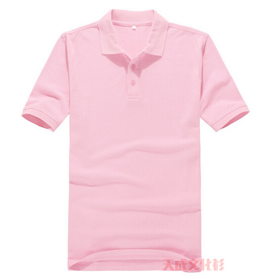 XT-翻领t恤-粉色