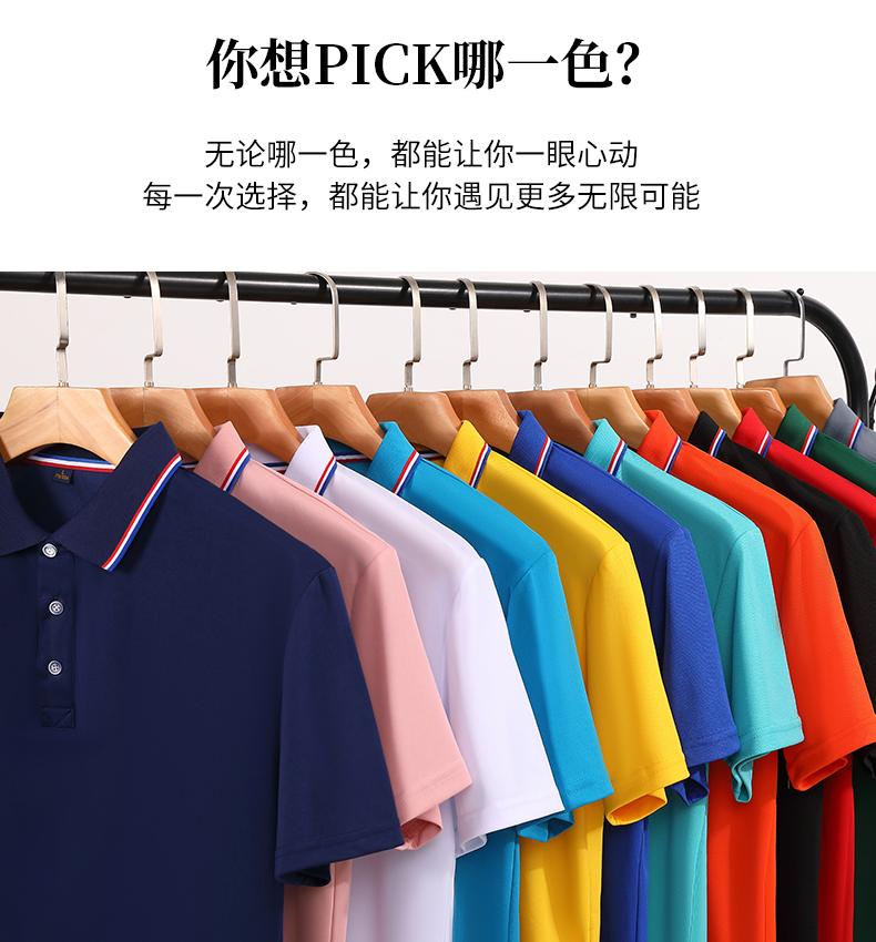 12种颜色基础纯色POLO NS698TC100高性价比团体工装｜天成文化衫